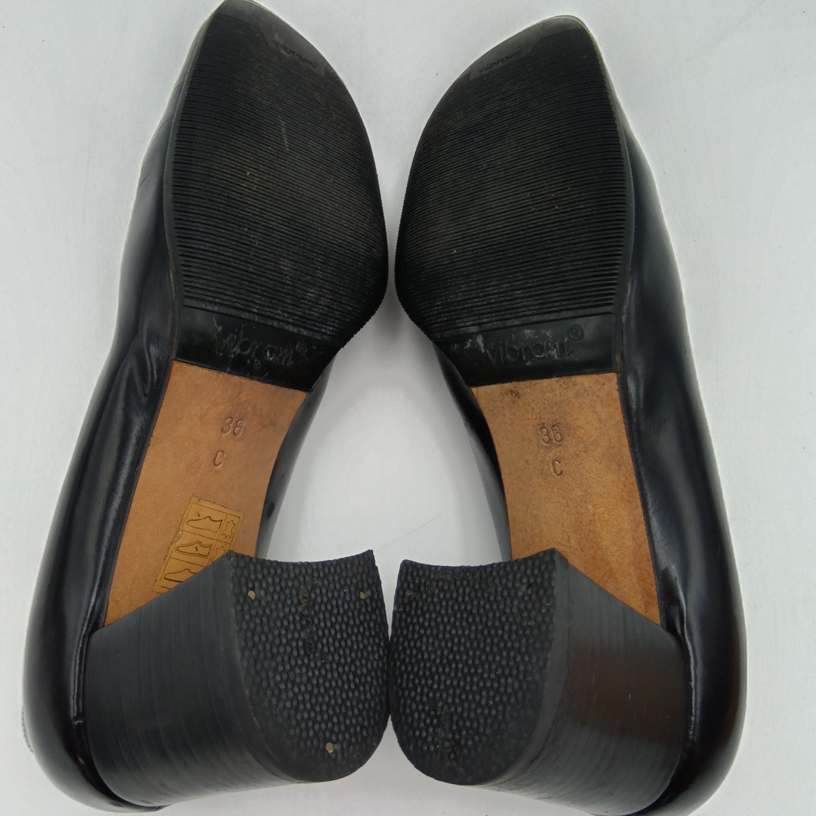 GUCCI グッチ ホースビットレザーパンプス 黒 ブラック 36 レディース