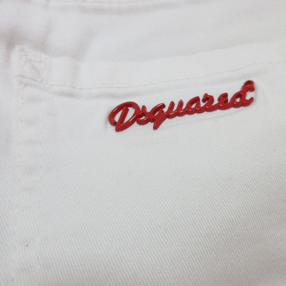 良品 DSQUARED2 ディースクエアード Medium waist cropped
