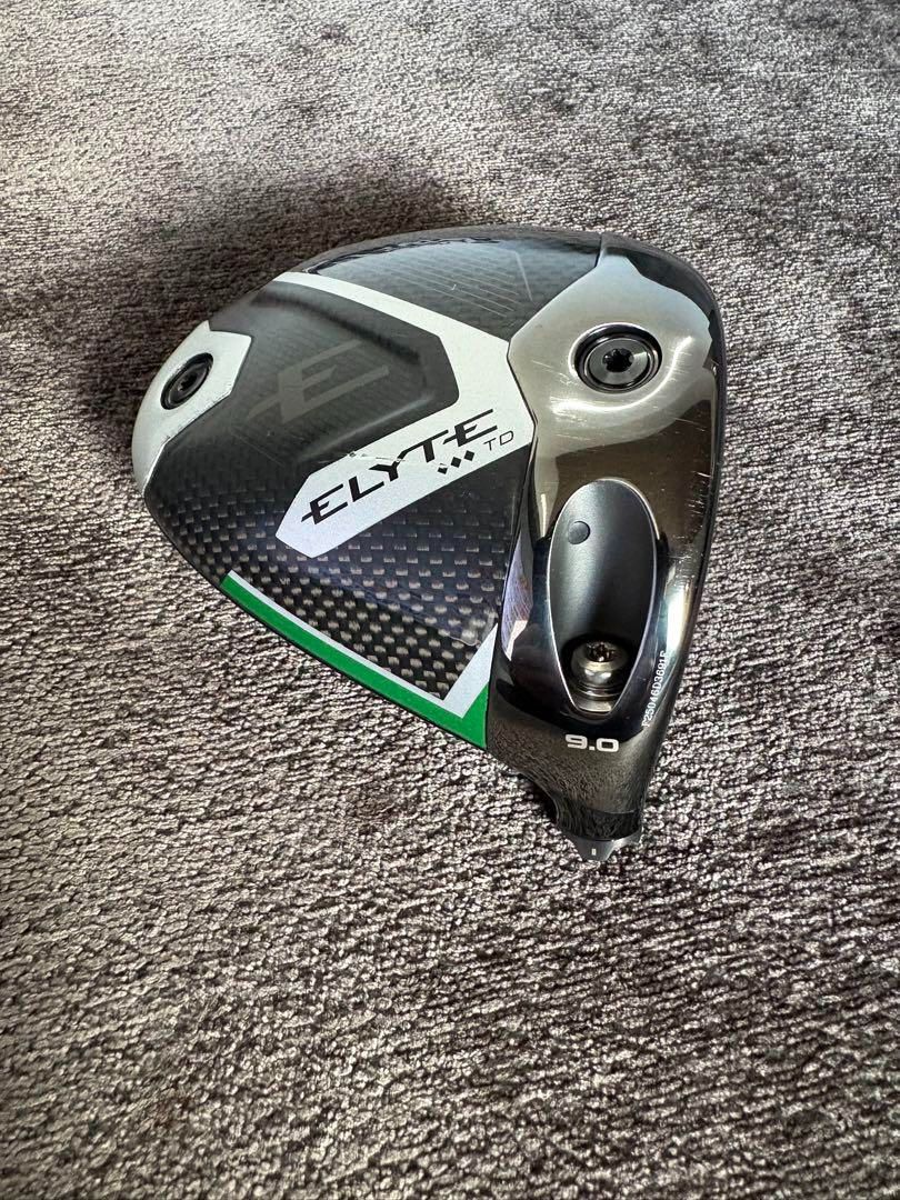 Callaway Elyte トリプルダイヤTDドライバー ヘッドのみ 9.0度