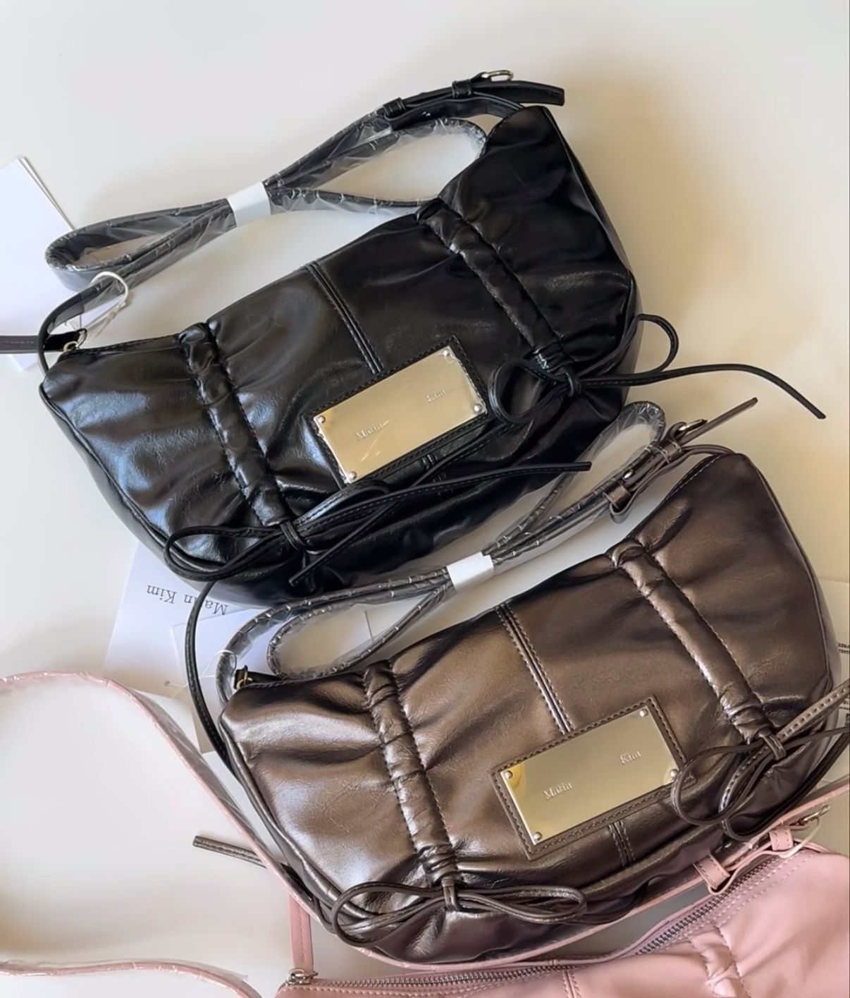 新品 韓国 Matin Kim マーティンキム ハンドバッグ ショルダー