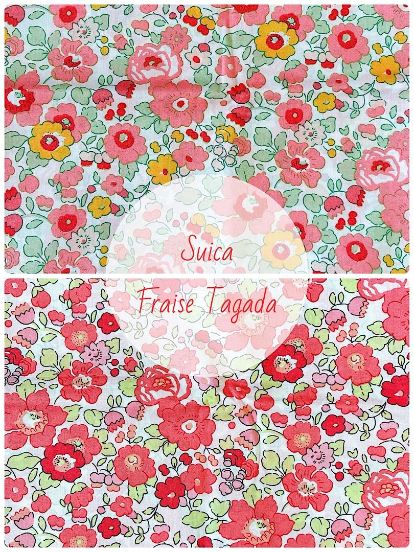 生地一覧①ベッツィ 2025.7更新 リバティ 生地一覧①