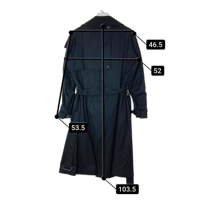 ☆Yohji Yamamoto +NOIR ヨウジヤマモト ノワール トレンチ