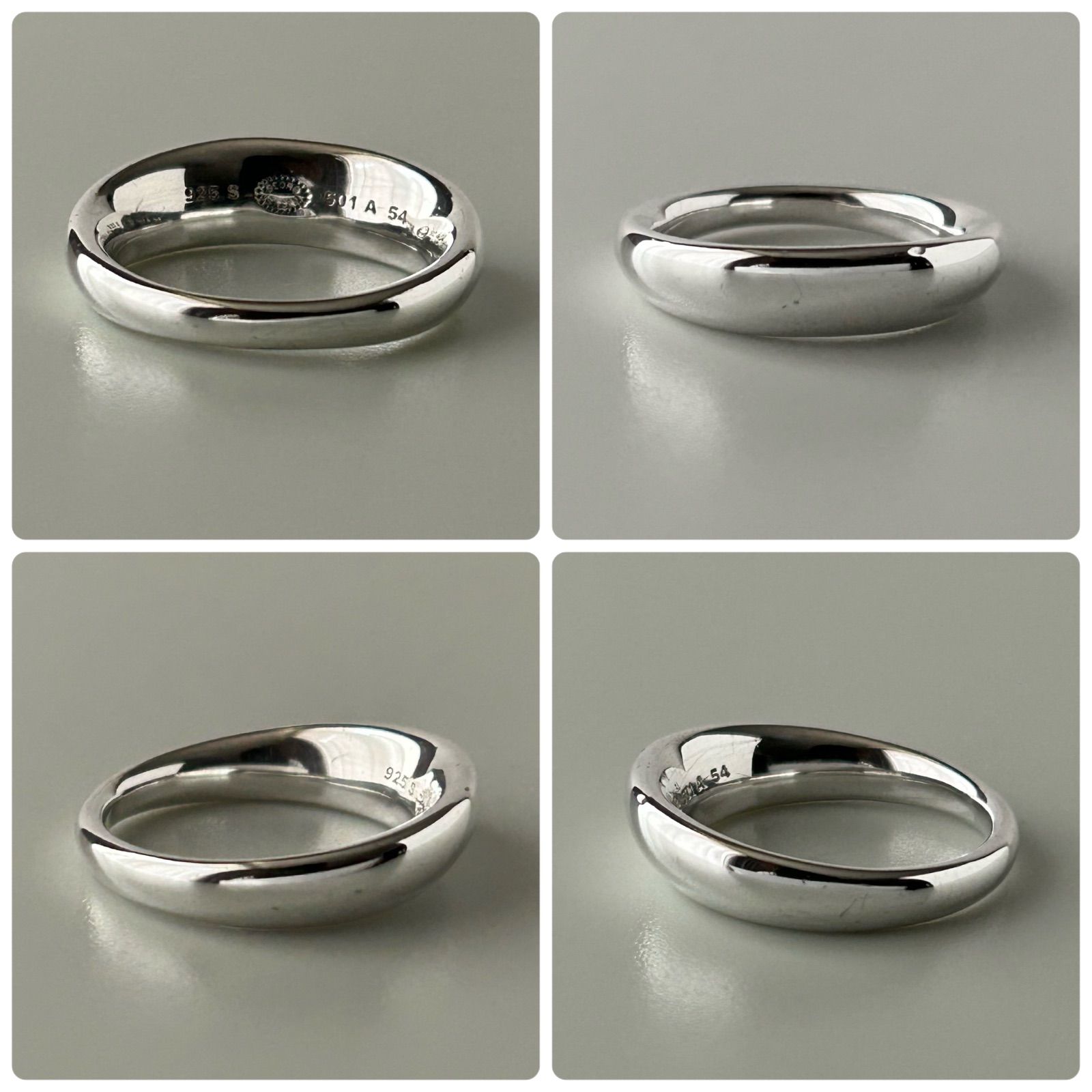  　ジョージジェンセン 約12号　カーヴリング　指輪 12号【Georg Jensen/ジョージジェンセン】 リング・指輪