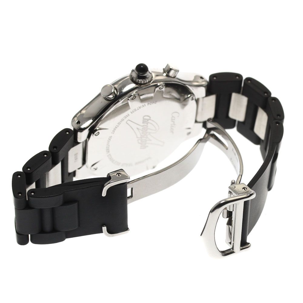 カルティエ CARTIER W10125U2 クロノスカフ デイト クォーツ