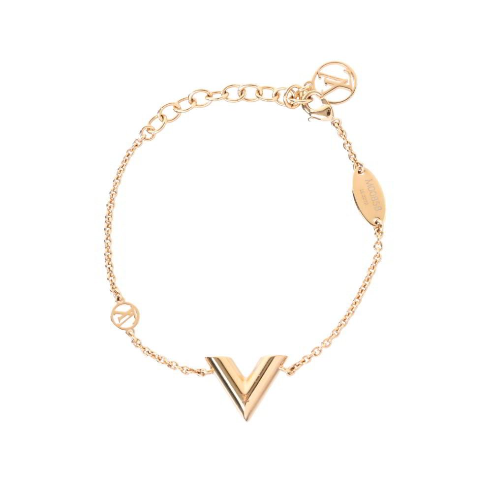 like it!ブレスレット　エセンシャル V ゴールド BBTG like it!ブレスレット エセンシャル V ゴールド BBTG