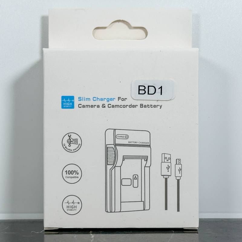 SONY ソニー NP-BD1・NP-FD1・NP-FT1 用 互換充電器 USB-Cケーブル付き - メルカリ