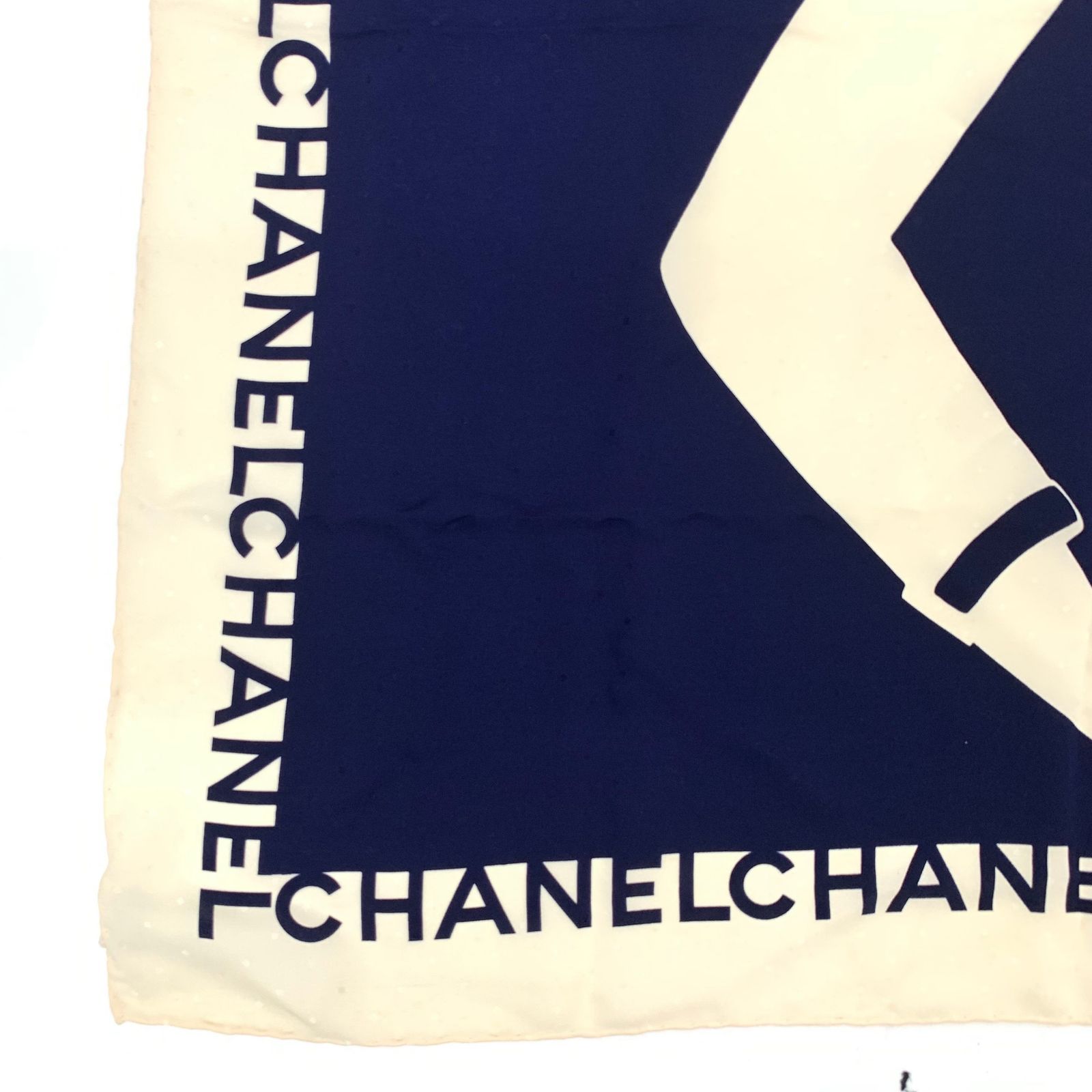 CHANEL シャネル ヴィンテージ マドモアゼル ビジュー シルク