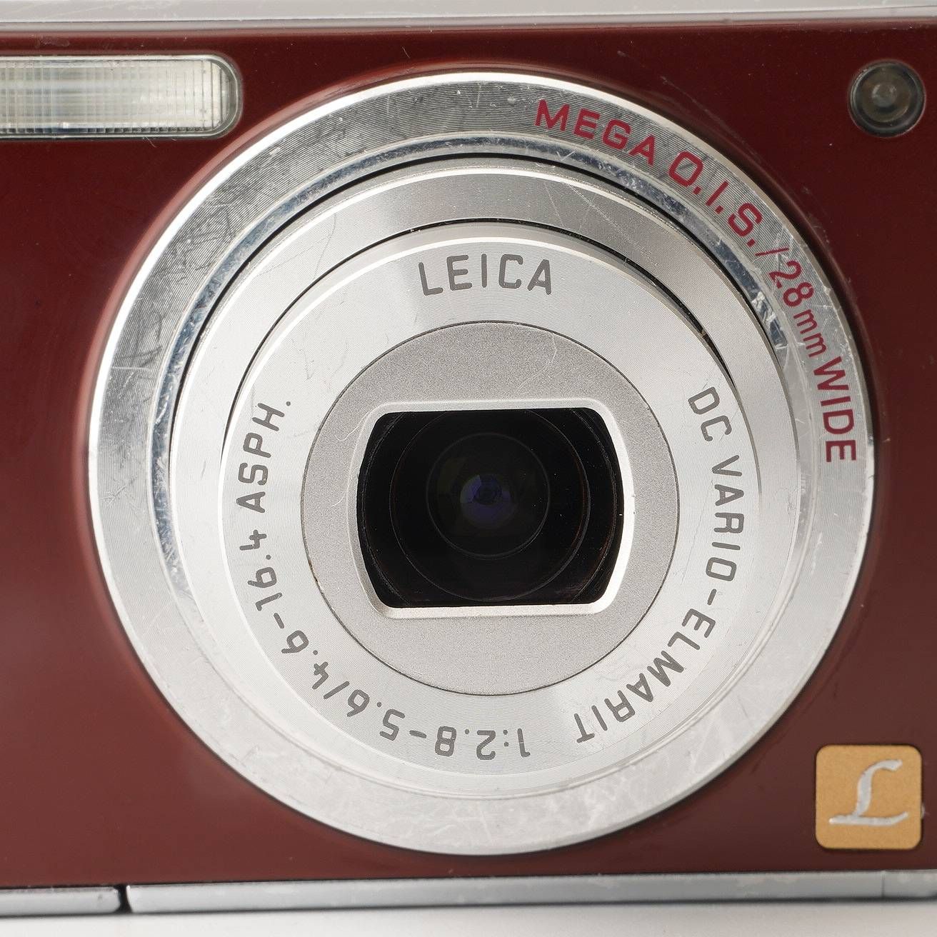 パナソニック Panasonic LUMIX DMC-FX33 ワインレッド デジタルカメラ