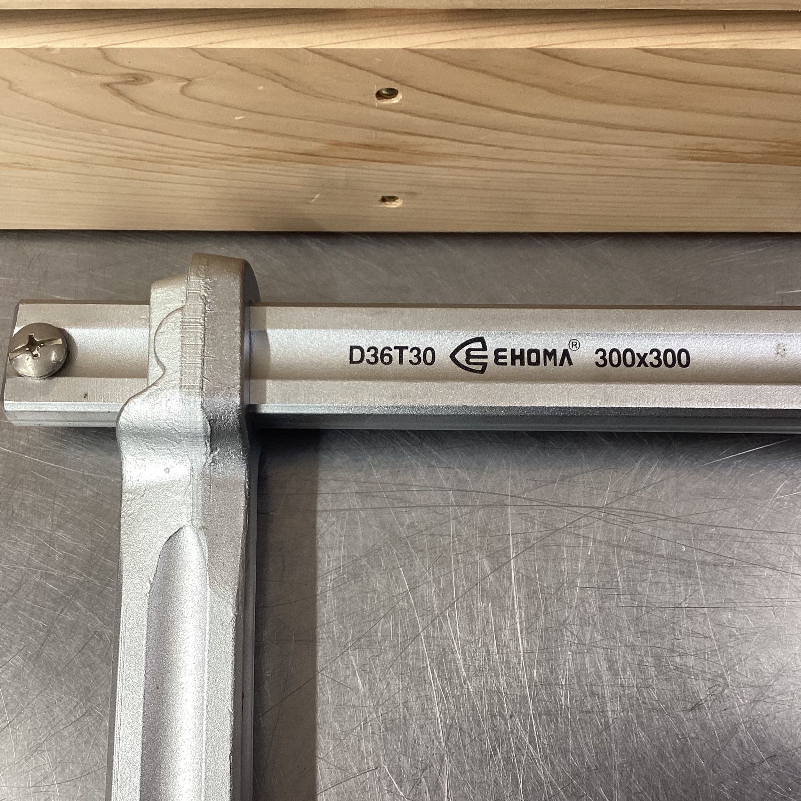 F型クランプ深型 口開300mmフトコロ300mm