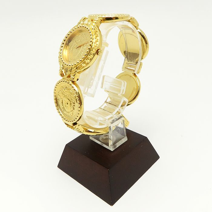 ヴェルサーチ コインウォッチ メデューサ GP 7008002 ゴールド