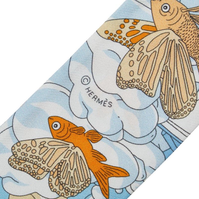 とみーさま専用 エルメス　SUR MON NUAGE 私の雲 ツイリー HERMES エルメス スカーフ ツイリー Sur Mon Nuage 私の雲