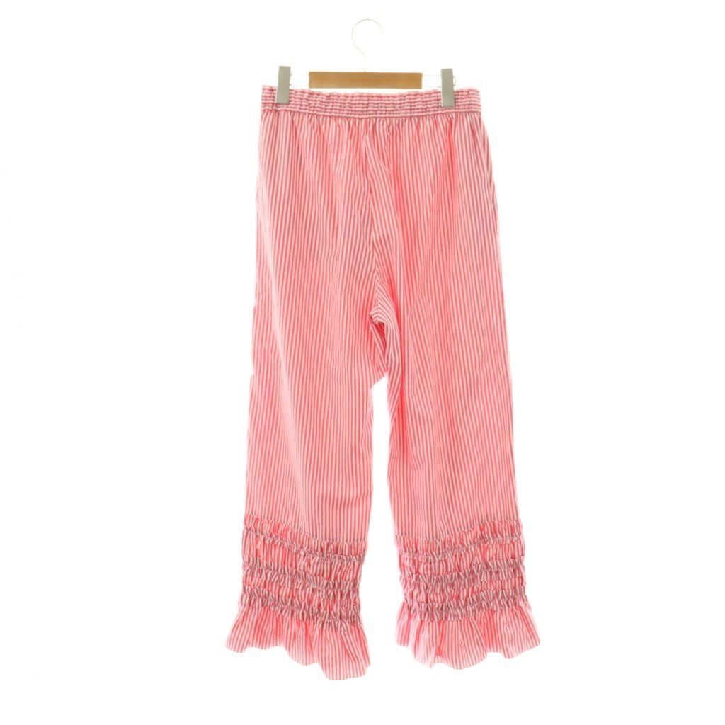【ヌキテパ】CRIMP COTTON FRILL PANTS かわいい ヌキテパ】CRIMP COTTON FRILL PANTS かわいい
