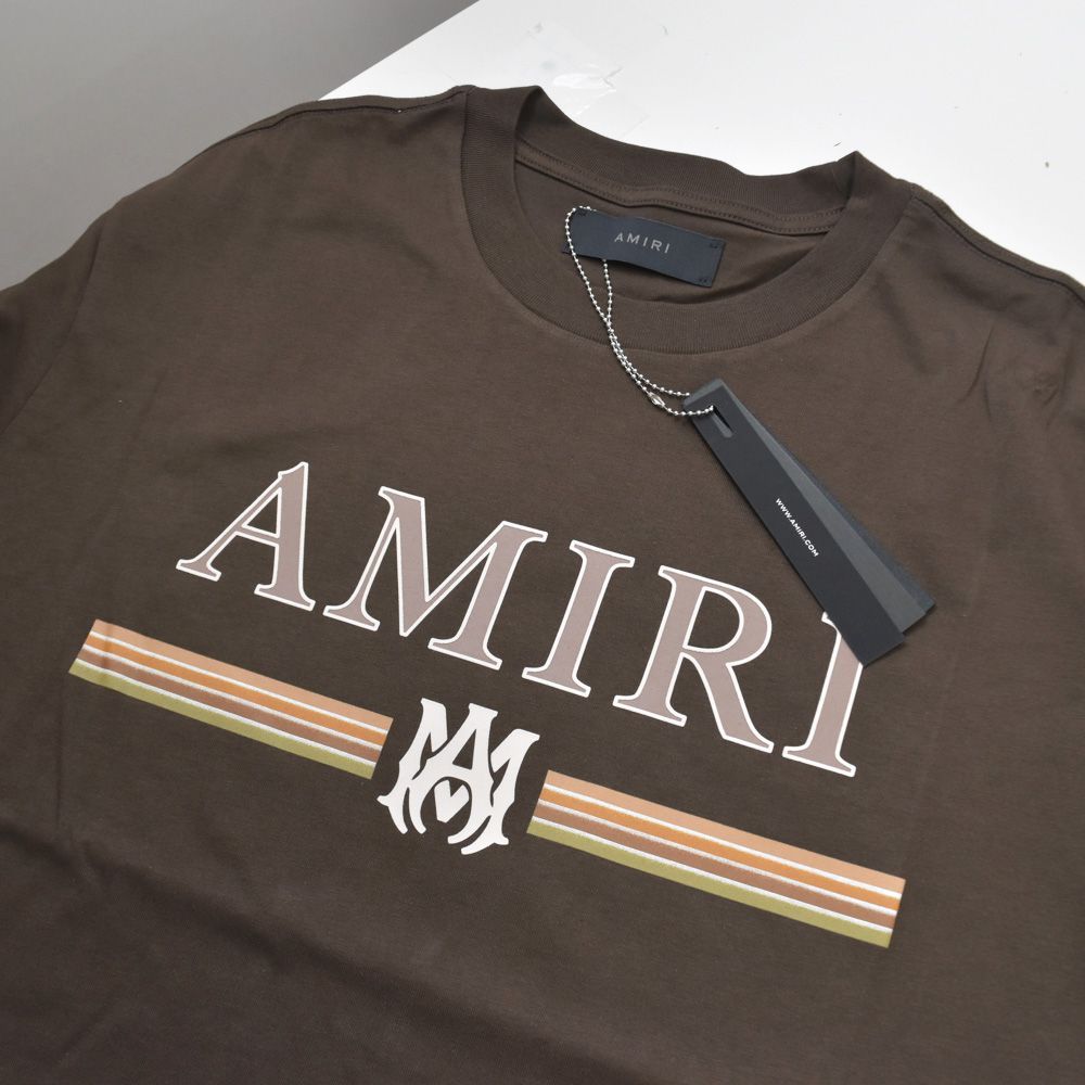 AMIRI アミリ Tシャツ ロゴ メンズ MA BAR TEE 黒 ブラック ホワイト