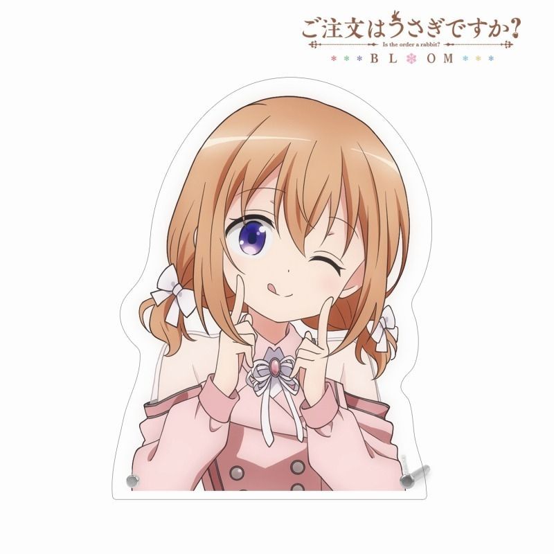ご注文はうさぎですか BLOOM 描き下ろし ココア アイドル制服ver. 特大ダイカットアクリルパネル
