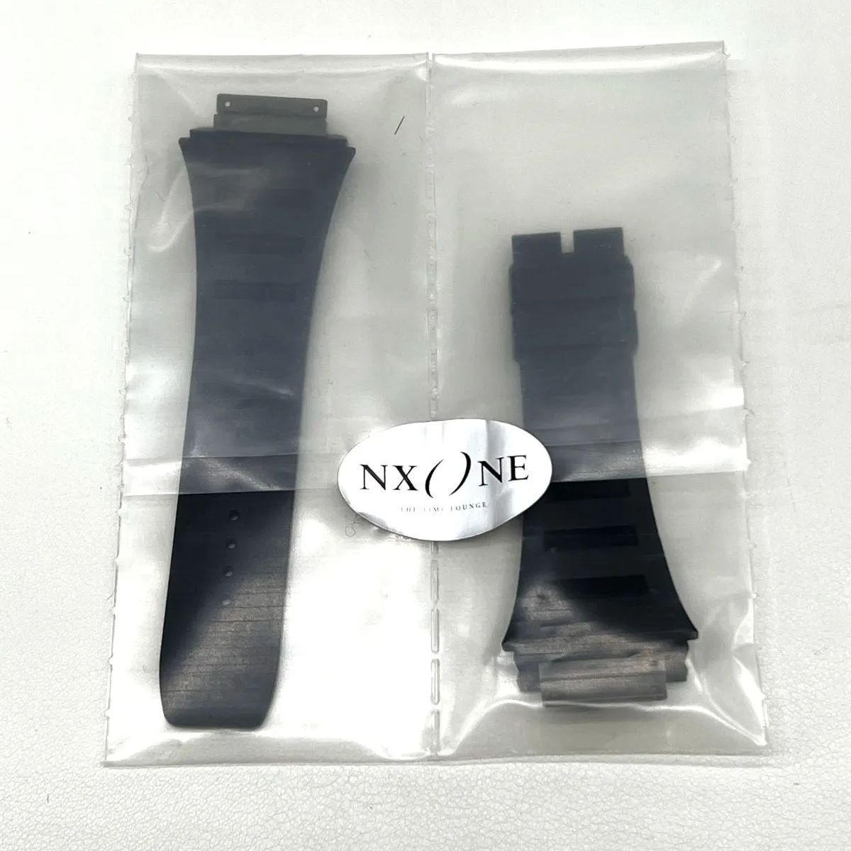 リシャール ミル ラバーストラップ 純正ベルト ブラック 30M 全長約