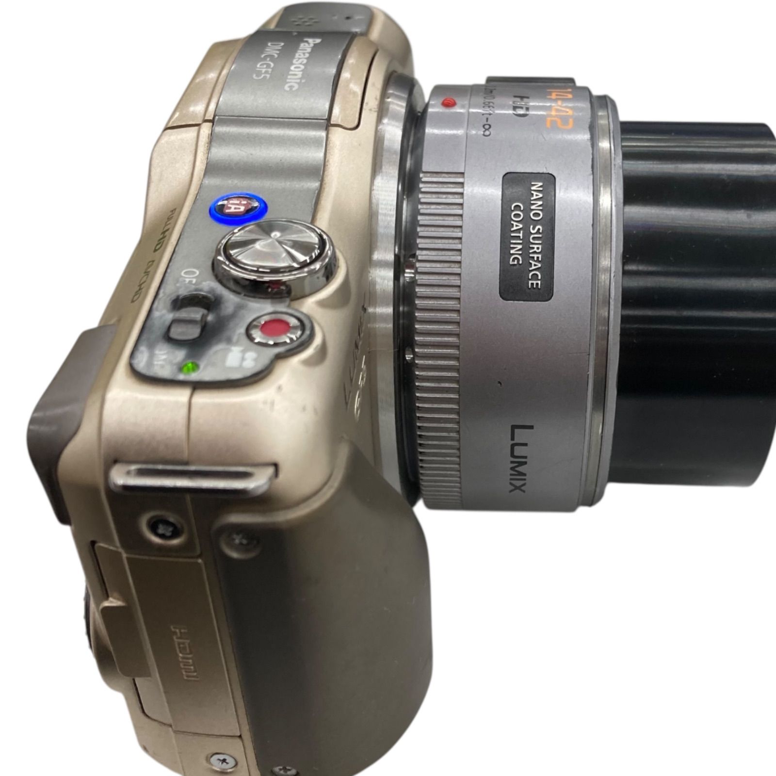 Panasonic LUMIX GF5 シャンパンゴールド Amazon | パナソニック ミラーレス一眼カメラ ルミックス GF5