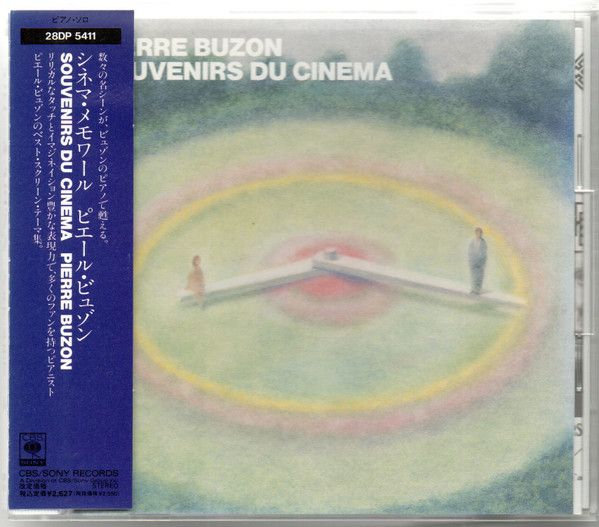 CD Pierre Buzon Souvenirs Du Cinema 28DP5411PROMO CBS/Sony
