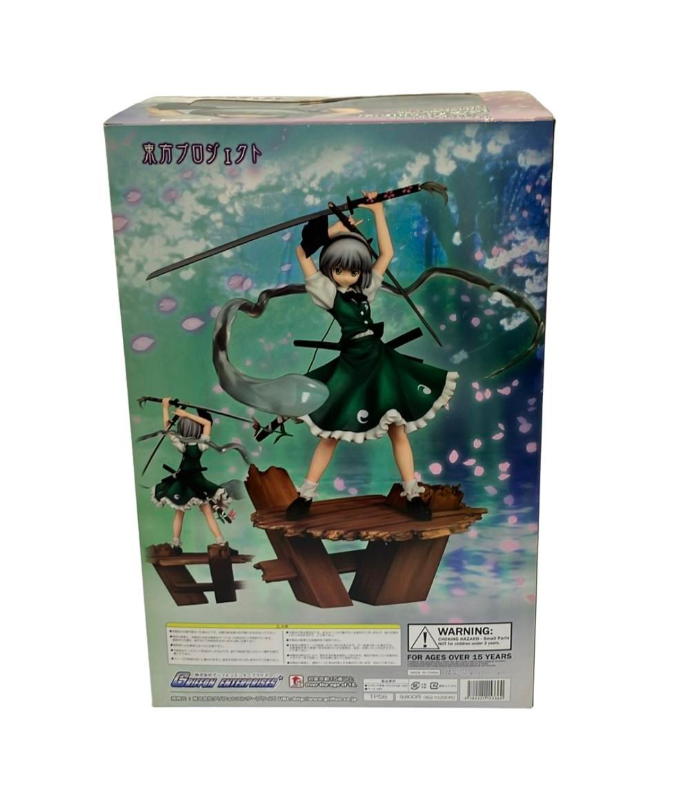 東方Project フィギュア 半人半霊の庭師 魂魄妖夢 六道剣ver 1/7 グリフォンエンタープライズ 東方プロジェクト 半人半霊の庭師 魂魄妖夢 ～六道剣 白衣ver
