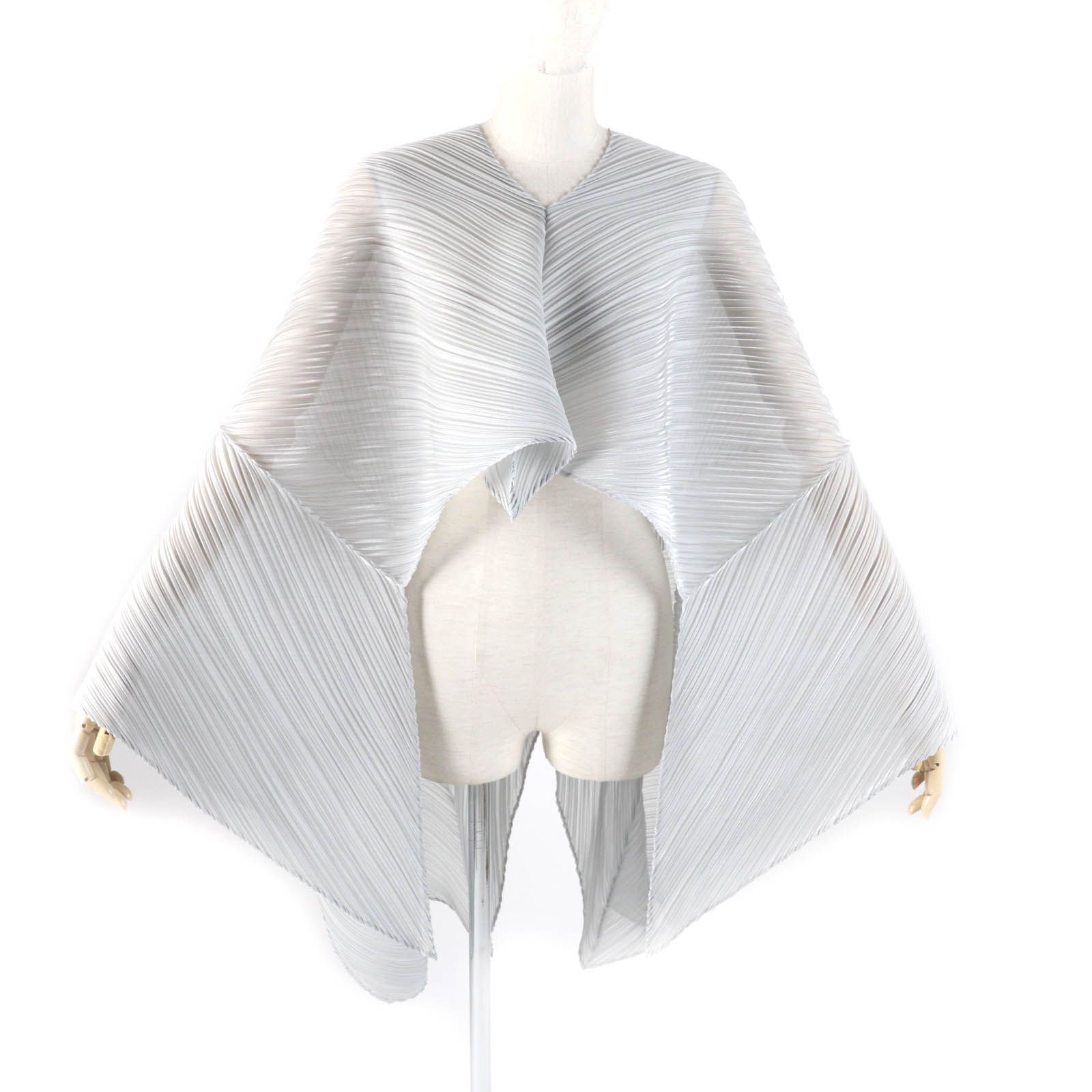 PLEATS PLEASE ISSEIMIYAKE 変形 ポンチョ ストール
