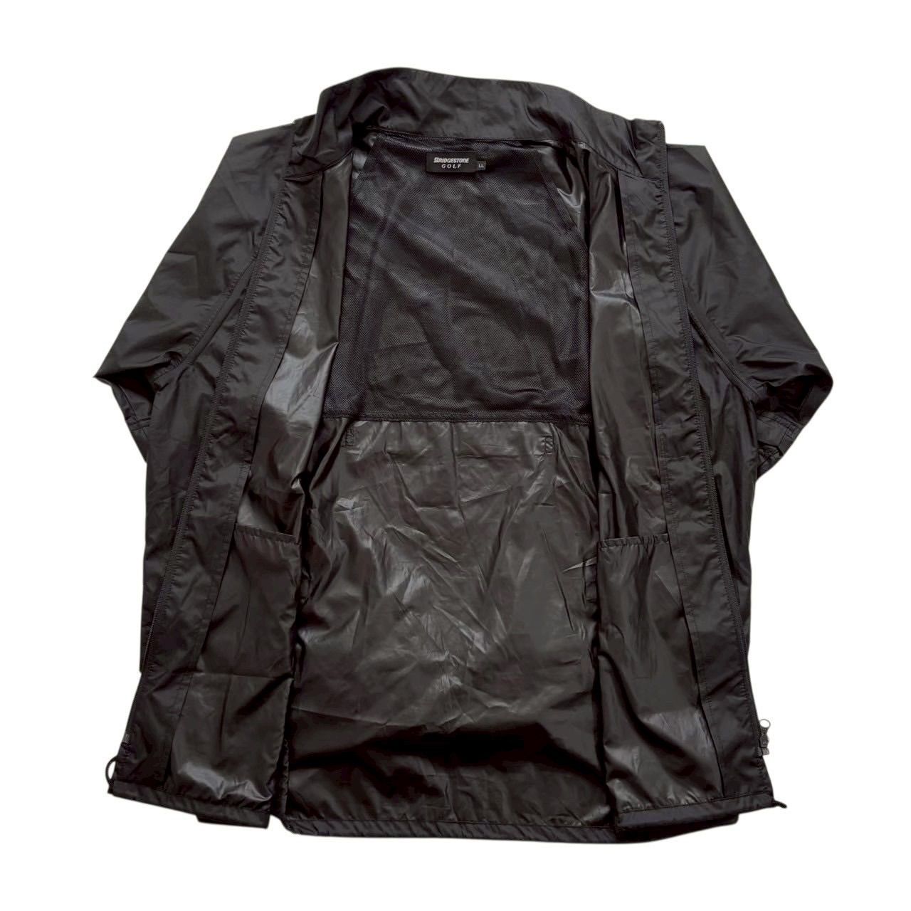 BRIDGESTONE GOLF RAIN BLOUSON M ブラック Bridgestone GOLF ブリヂストン ゴルフ レインウェア 黒 雨具
