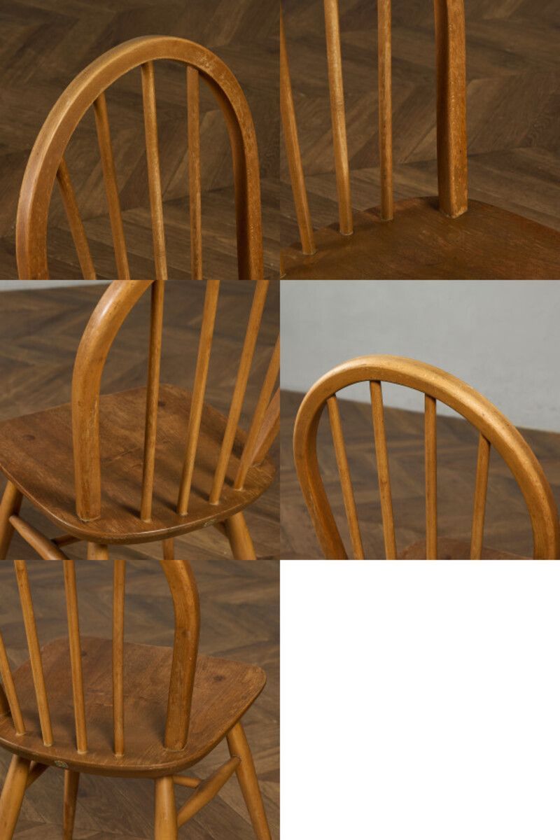 アーコール ERCOL ヴィンテージ 4本 スポーク フープバック