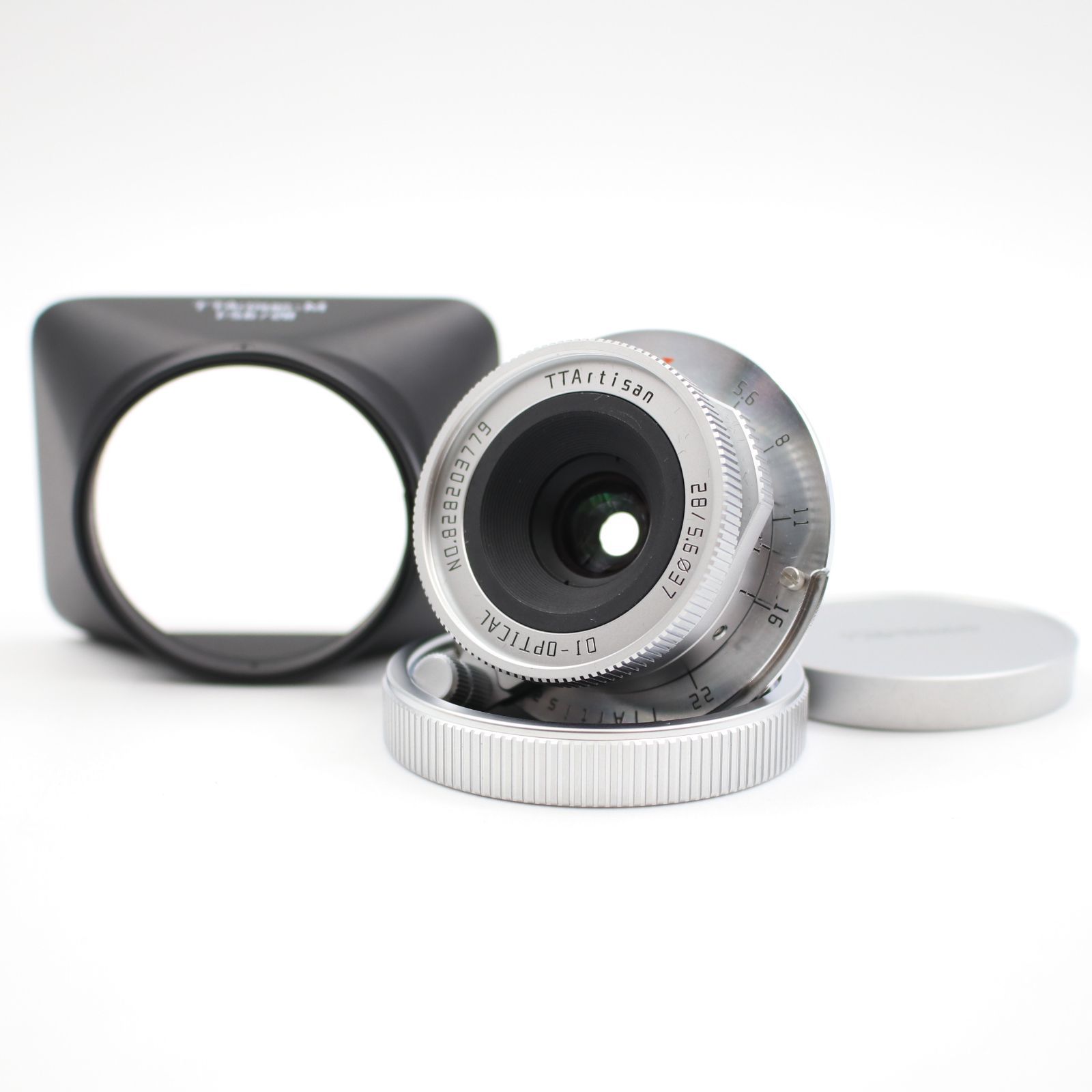 TTArtisan 28mm F5.6 Mマウント シルバー　美品 M 28mm f5.6 Silver – TTArtisan