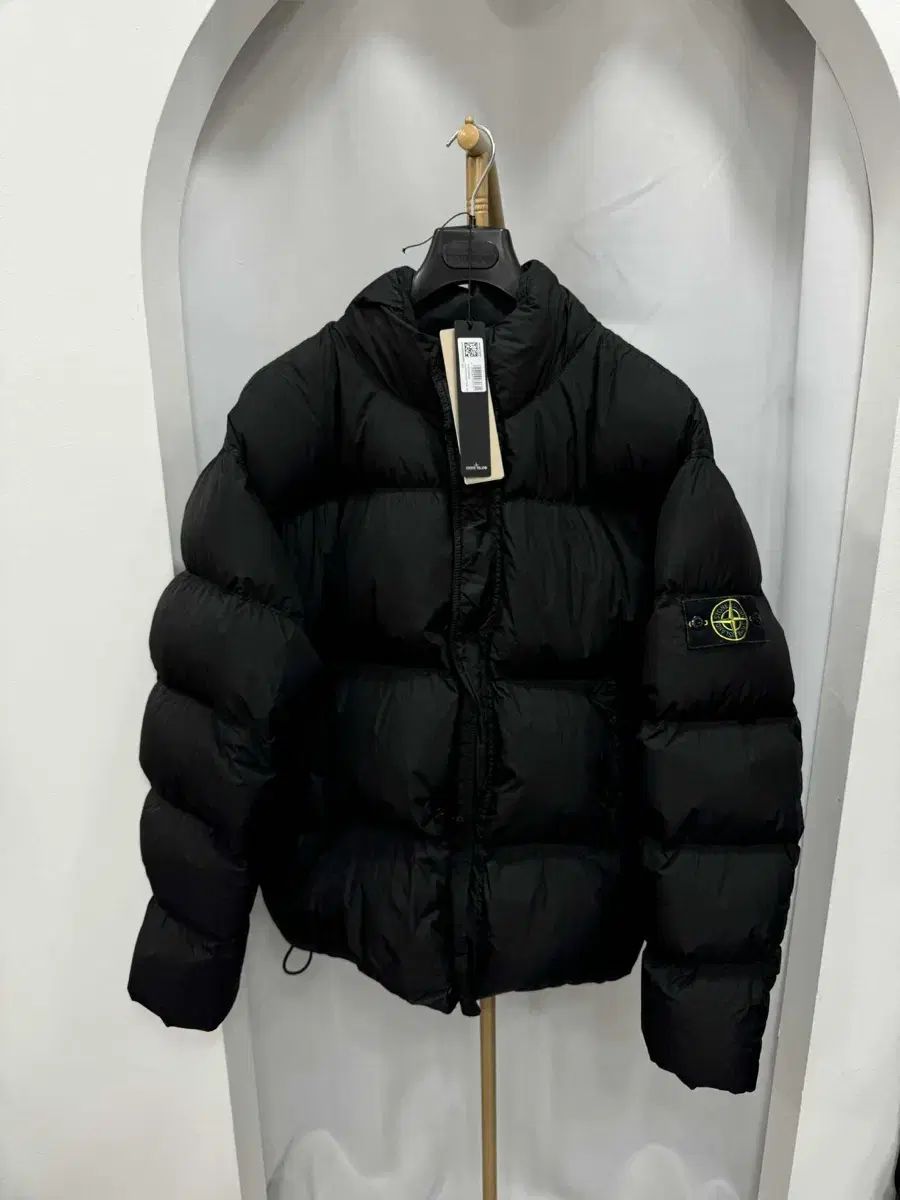 STONE ISLAND ストーンアイランド ガーメント ダイド クリンクルレップス ダウンジャケット XXL