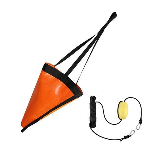 【お買い得，100%新品】 シーアンカー回収ラクラクロープねじれ防止パラシュートアンカーすぐ使える流し釣りカヤックsupサップゴムボートシーカヤックカヤックバスボートミニボート釣りカヌー30フィートカヤ… 趣味・スポーツ・実用