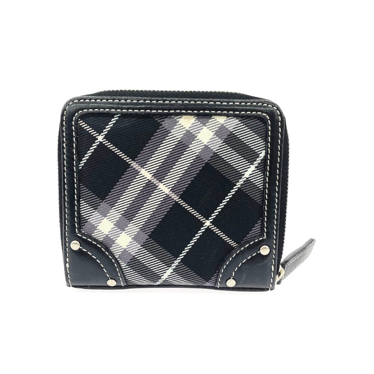 BURBERRY BLUE LABEL バーバリーブルーレーベル 二人 財布 ブラック