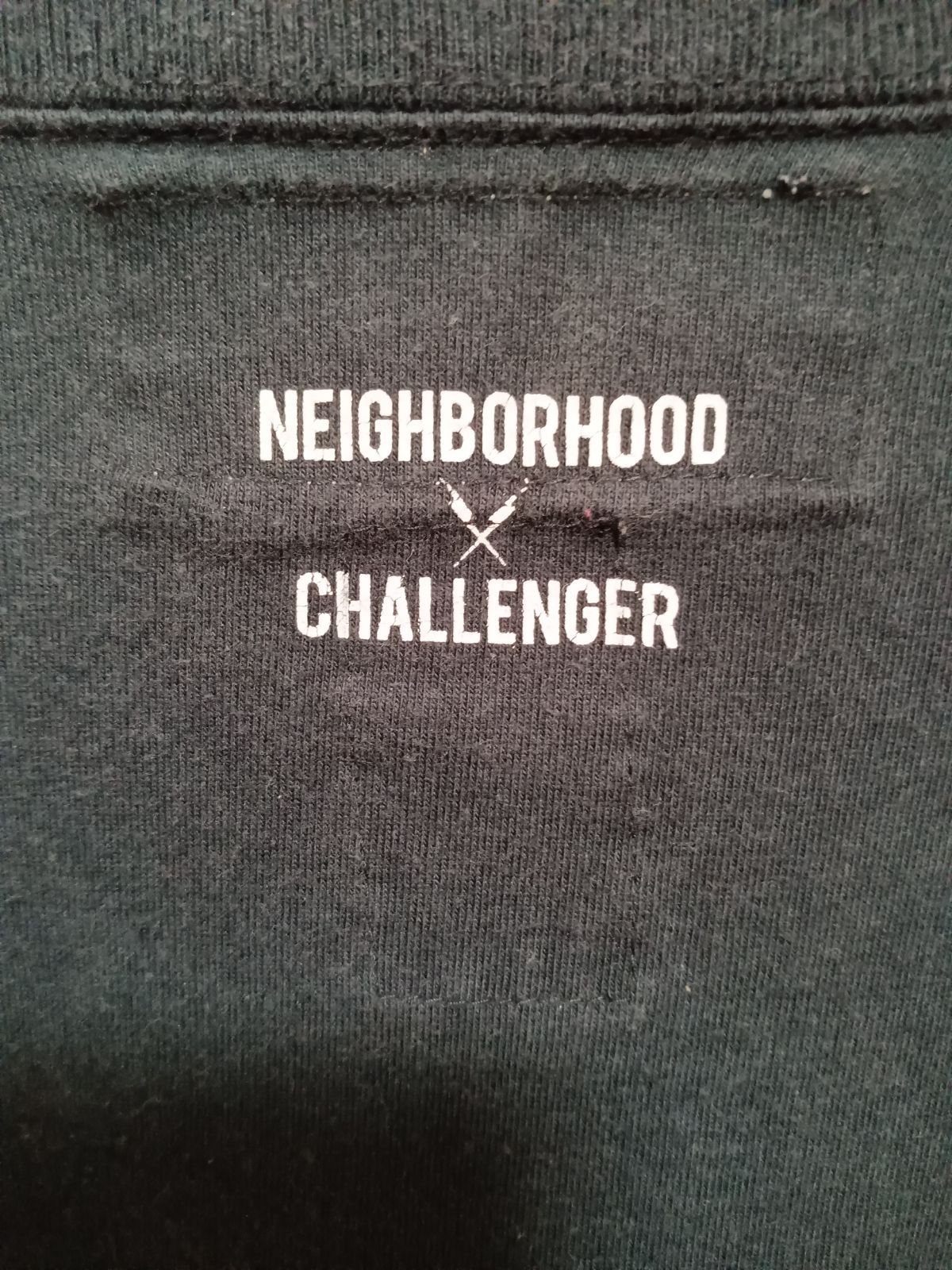 neighborhood×Challengerコラボ Tシャツ 半袖 チャレンジャー ネイバーフッド ブラック サイズx-large