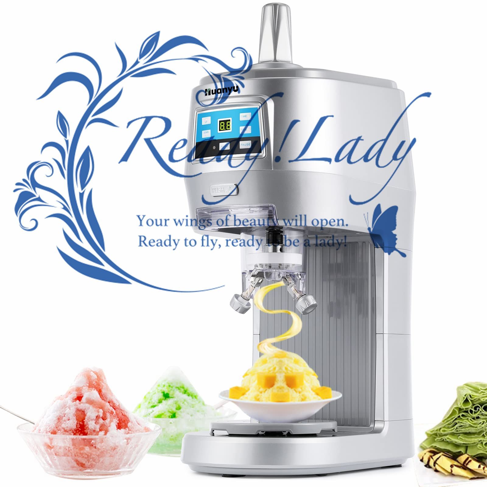 初雪 手動式小型ブロックアイススライサー HA-10LA かき氷機手動昔