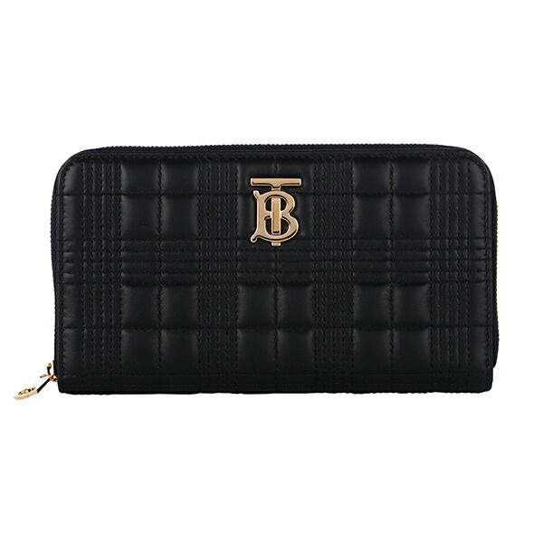 新品 バーバリー BURBERRY 長財布 キルティング ラムスキン ラウンド 