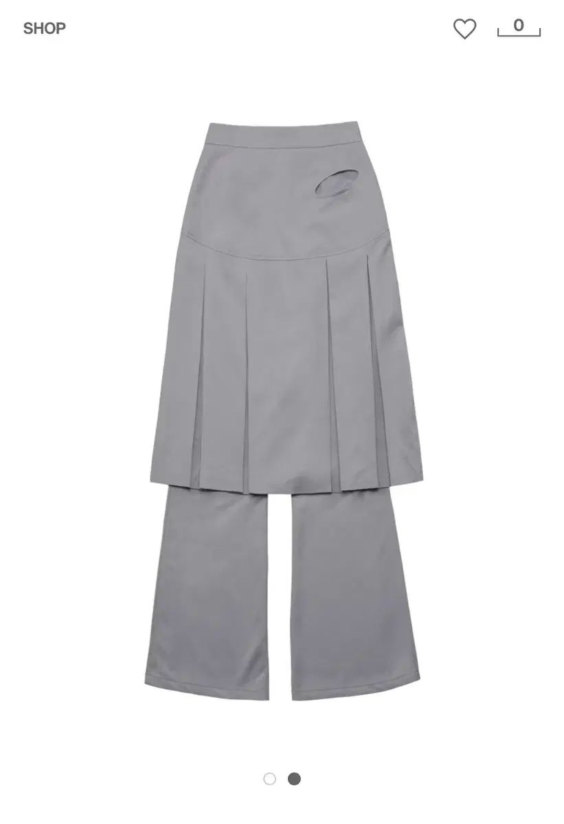 オホス ジャージ プリーツ スカート