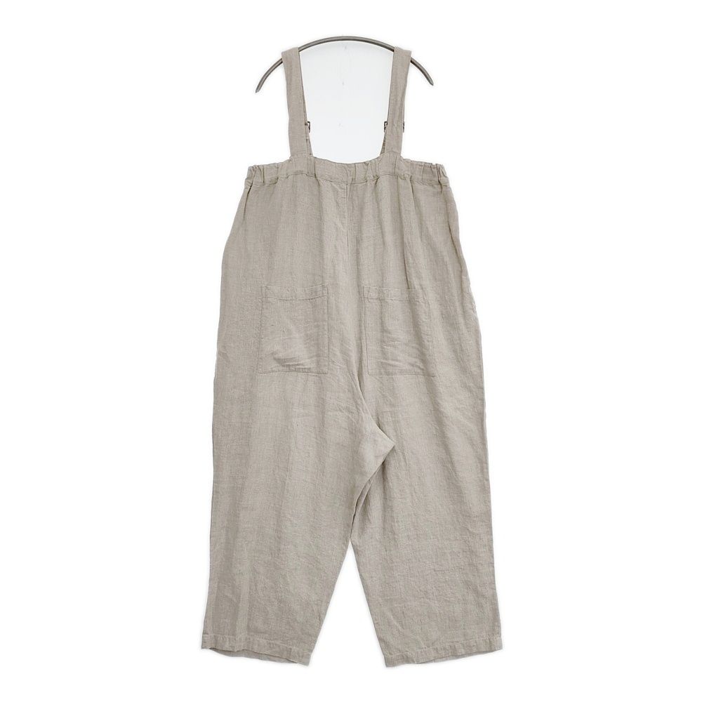 nest Robe ブラックリネンコクーンサロペット 01234-1435 定価31900円 サロペット 23AW ベージュ レディース ネストローブ 5-1001M♪ WWW_NOITHATQUANGTHANH_NET