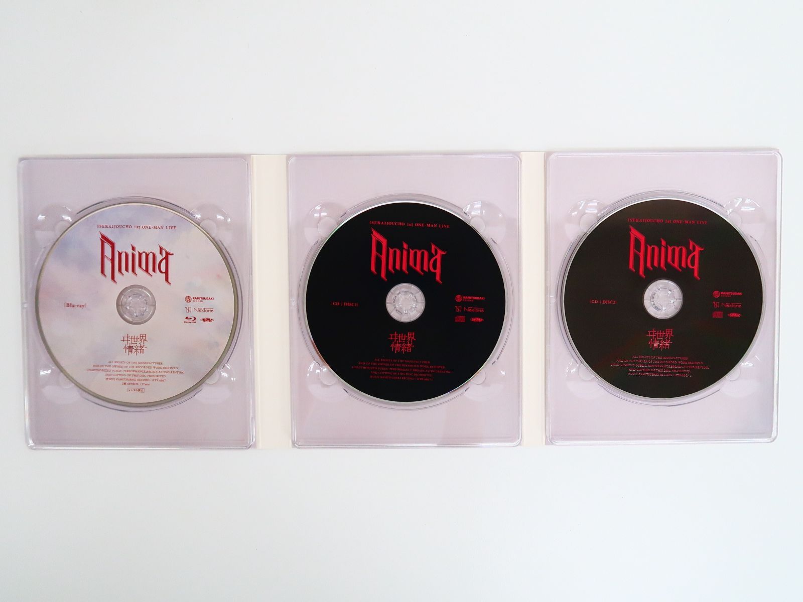 Blu-ray/ヰ世界情緒 1st ONE-MAN LIVE 「Anima」 / 神椿レコード 【ヰ