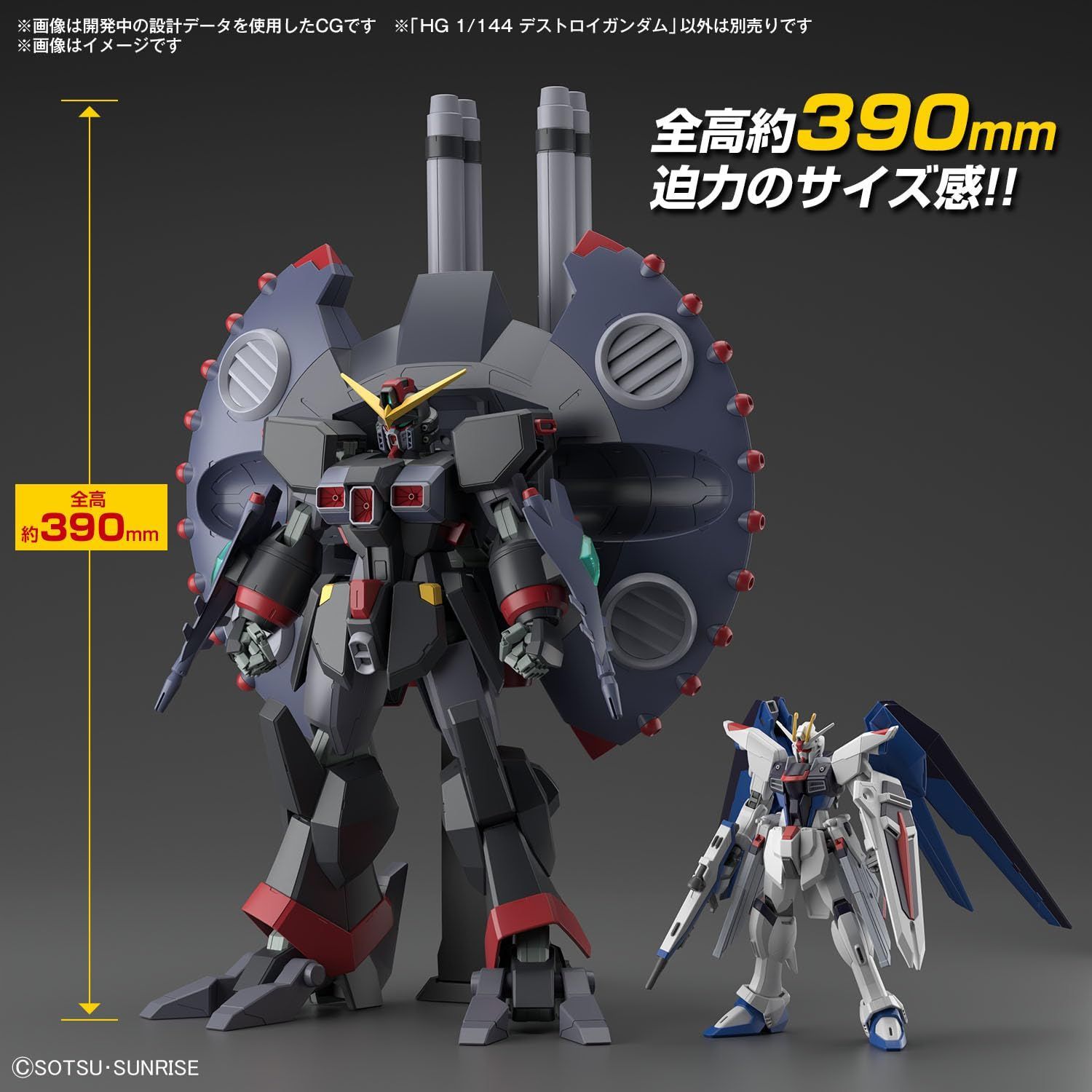 HG 機動戦士ガンダムSEED DESTINY デストロイガンダム 1/144スケール 