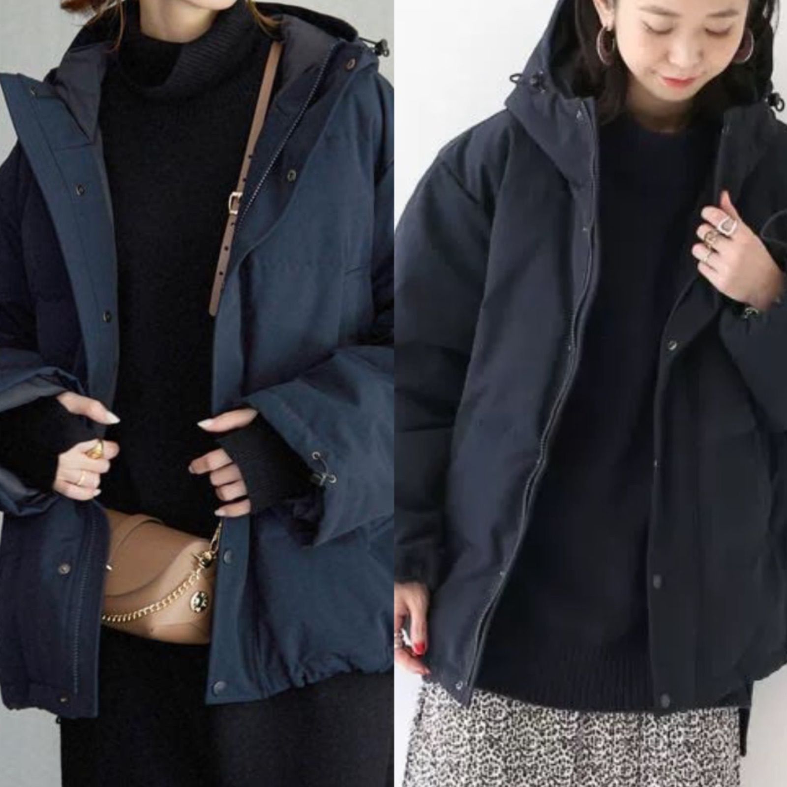 SLOBE IENA DANTONダントンTC SHORT ダウンコート