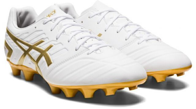 asics アシックス DS LIGHT CLUB White/Rich Gold 25 1103A074 122 | スポーツ スポーツ用品 グッズ ツール 雑貨 靴 シューズ 25センチ メンズ レディース サッカー フットボール 耐久性 白 ホワイト ゴ