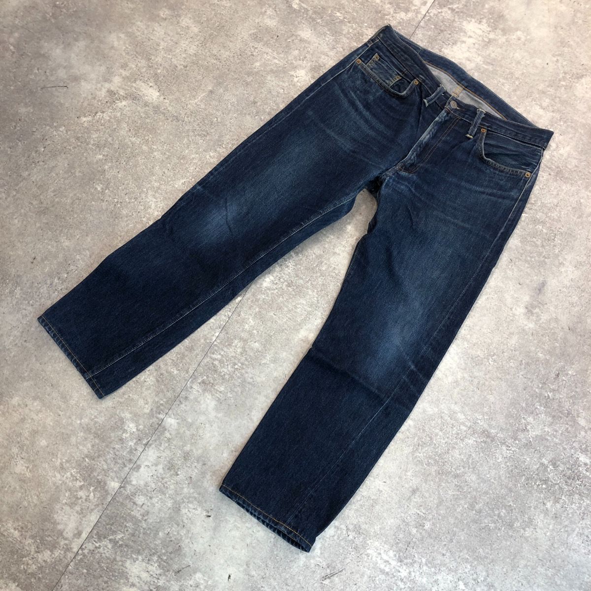 Levi's リーバイス VINTAGE CLOTHING ヴィンテージクロージング BIG E 501Z XX 赤耳 50154-0001 デニム 米国製 リジッド ビンテージ セルビッジ ジッパー USA アメカジ 1954年モデル