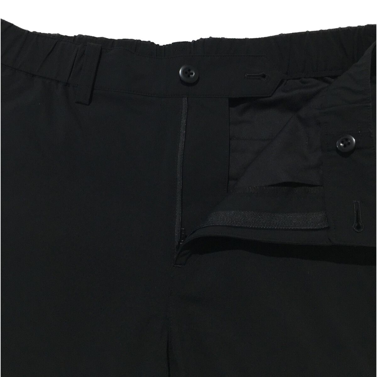 メンズ ビームスゴルフ BEAMSGOLF パンツ M 黒 ブラック ウエストゴム