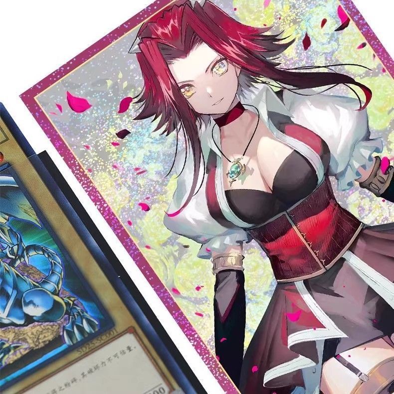 遊戯王　現世離レ プロテクター 60枚セット Ys3f 閃刀姫－レイ 60枚 遊戯王 カードスリーブ プロテクター