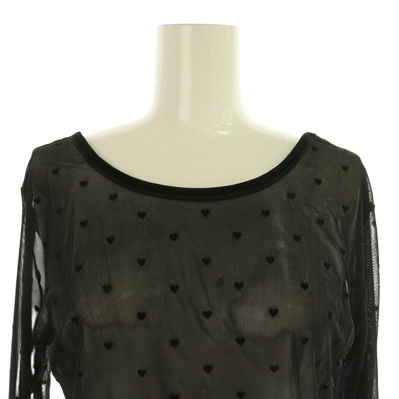 Searoomlynn フロッキーHeart Back Uシアートップス 完売品 SeaRoomlynn フロッキーHeart Back Uシアートップス