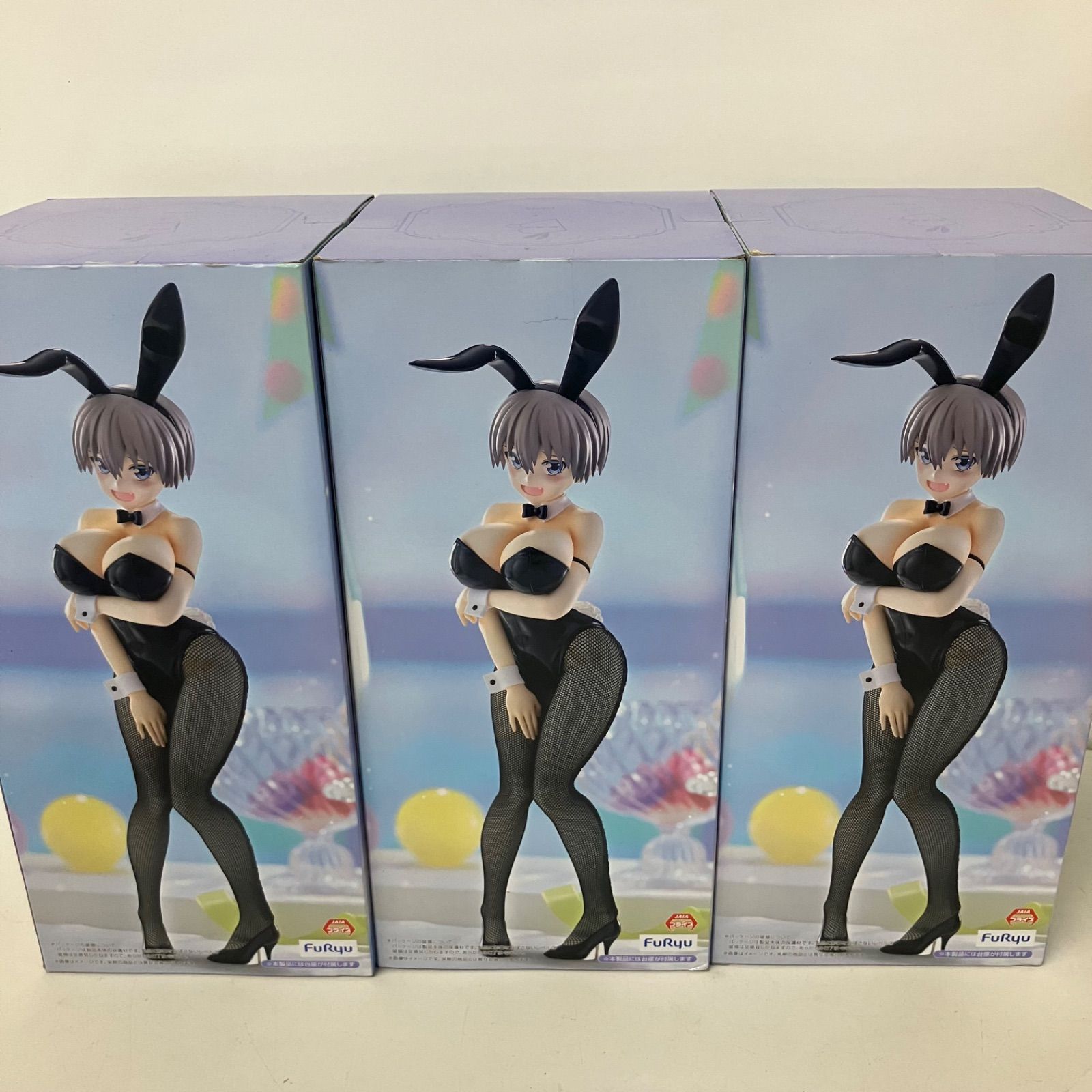 未開封 宇崎ちゃんは遊びたい！ω BiCute Bunnies Figure宇崎花 3個 