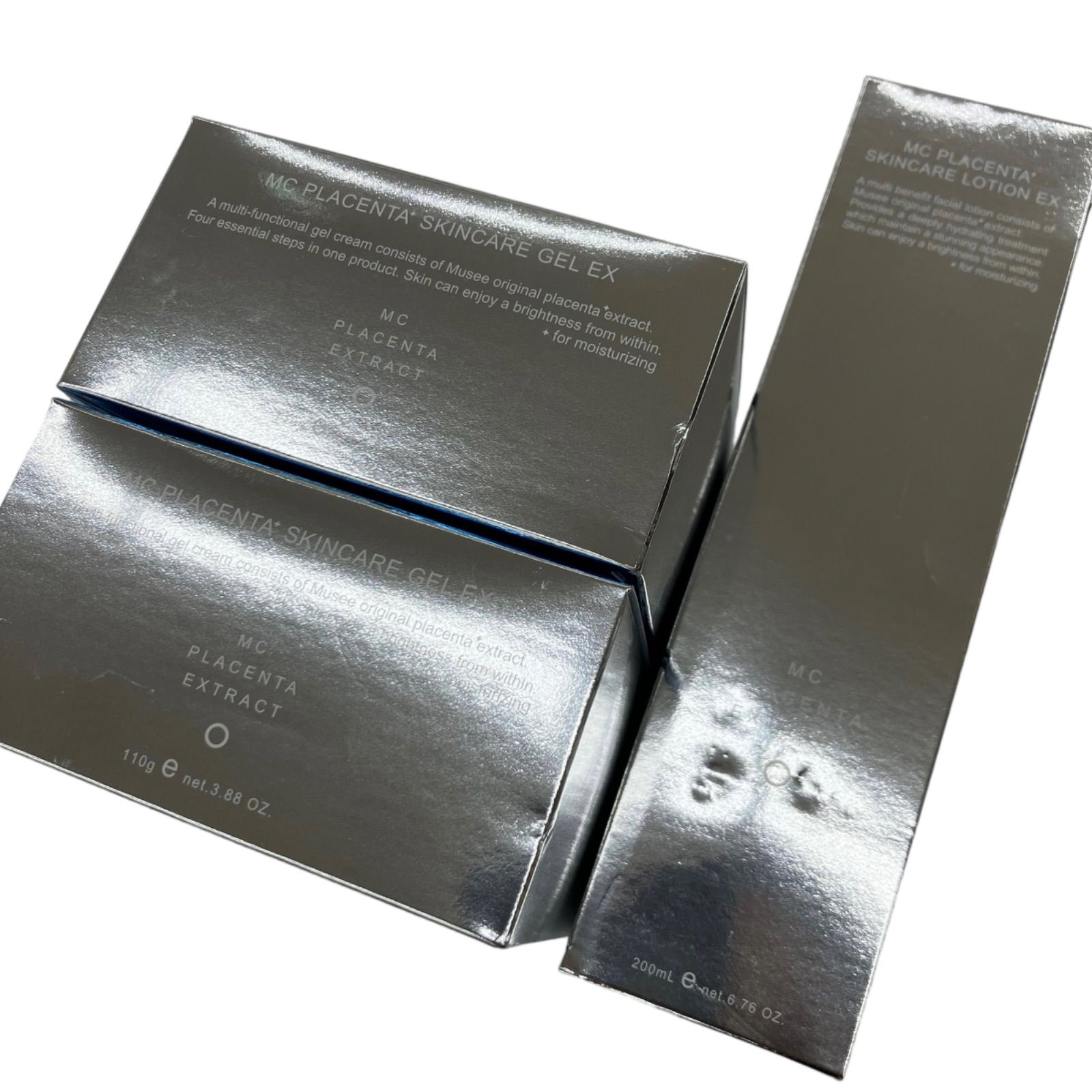 186000  MUSEE　ミュゼ　MCPLスキンケアゲルEX　110g   MCPLスキンケアローションEX 200ml 3点セット