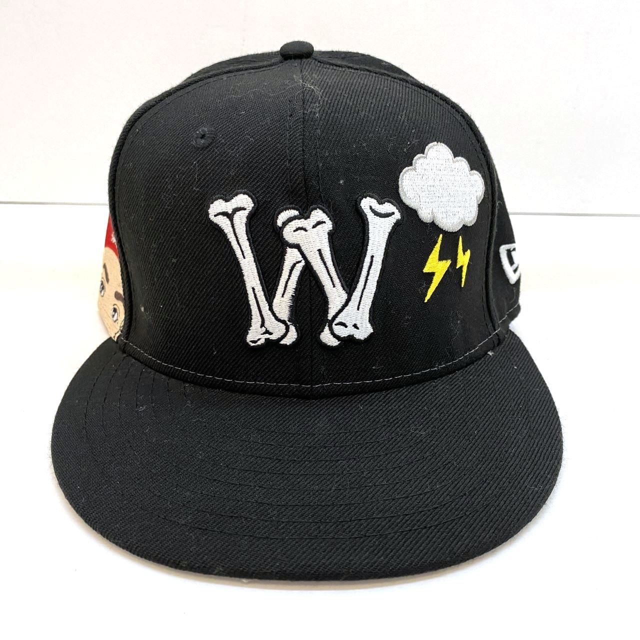 03w05544 ニューエラ NEW ERA × JP THE WAVY 59 FIFTY キャップ 7 3/8 サイズ 58.7cm 黒 ブラック  - メルカリ