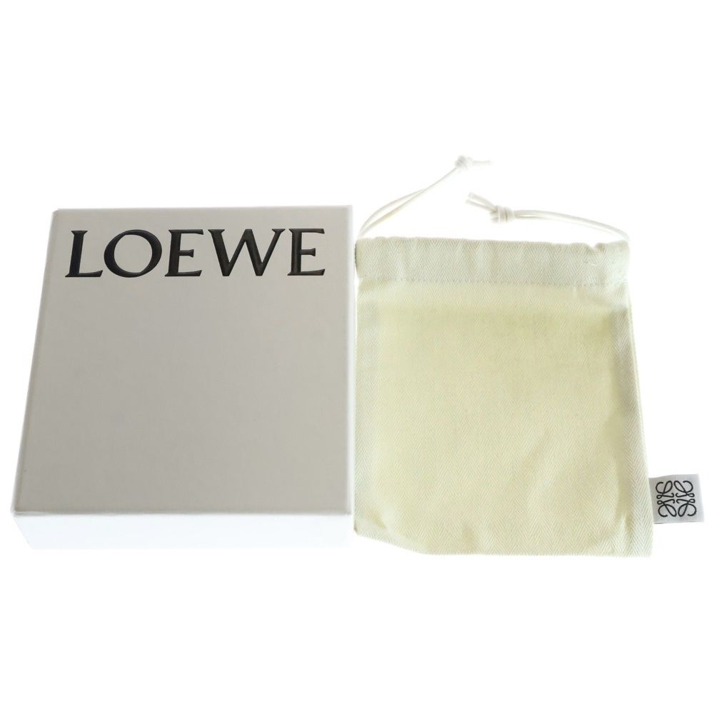 LOEWE (ロエベ) バーティカル レザーウォレット スモール 三つ折り財布  