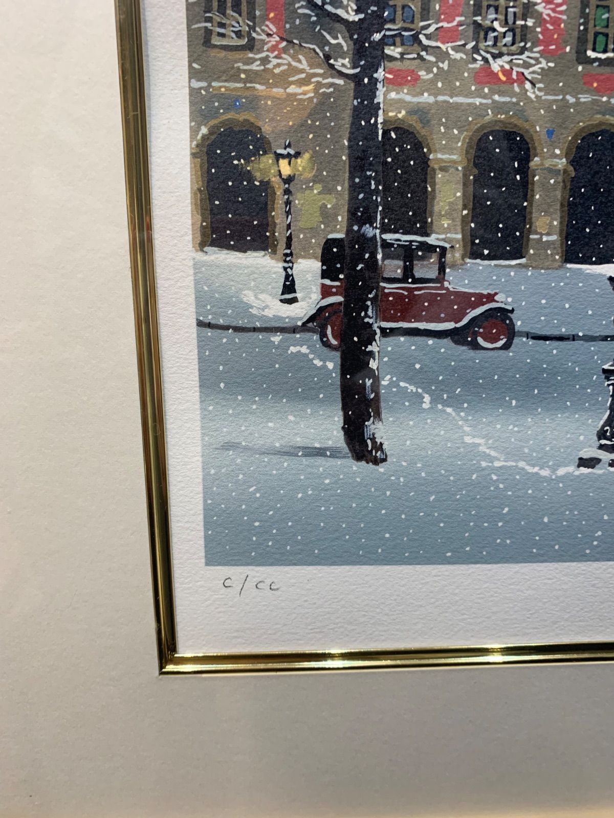 シルクスクリーン 作家直筆サイン