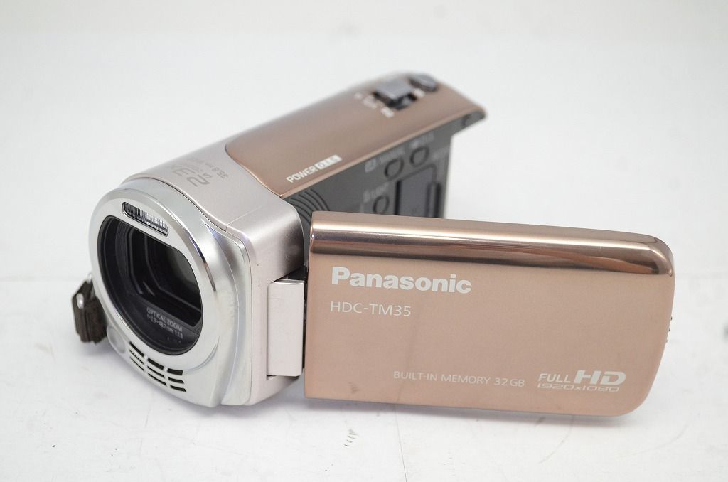 Panasonic パナソニック HDC TM 35 デジタルビデオカメラ クラシックゴールド 250930 as