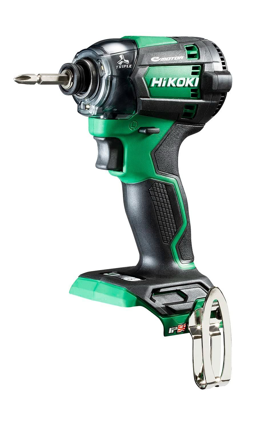 アグレッシブグリーン_蓄電池 充電器 ケース別売り HiKOKI ハイコーキ 18V 充電式 インパクトドライバー 最大締付トルク180N m アグレッシブグリーン 蓄電池 充電器 ケース ビット別売 WH18DC NN