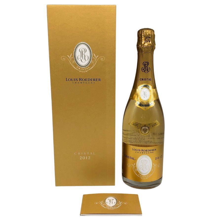 ルイ・ロデレール・クリスタル 2012 750ml 未開封　箱付き ルイ・ロデレール・クリスタル 2012 750ml 未開封 箱付き